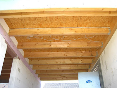 Basti´s Holzpage: Carport Deckenverkleidung