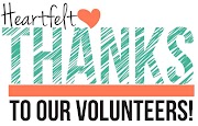 Thank you to our Volunteers! 