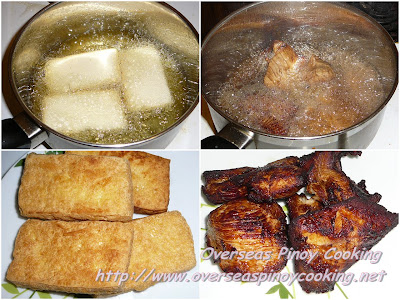 Tokwa’t Manok - Cooking Procedure Tokwa’t Manok - Cooking Procedure