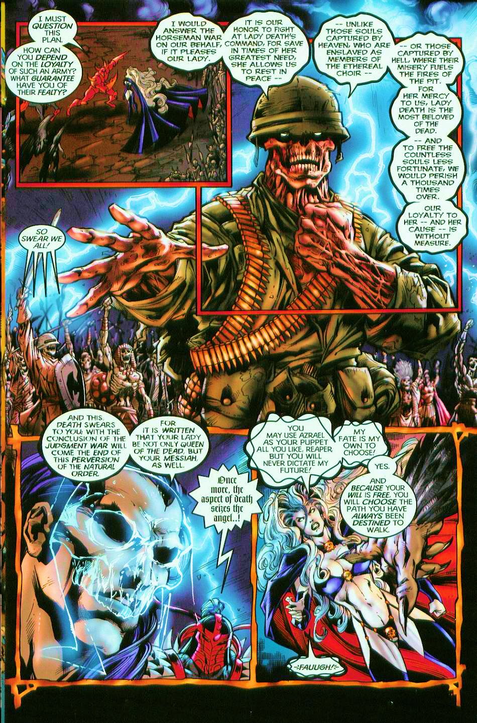 Read online Lady Death: Judgement War comic -  Issue #1 - 13