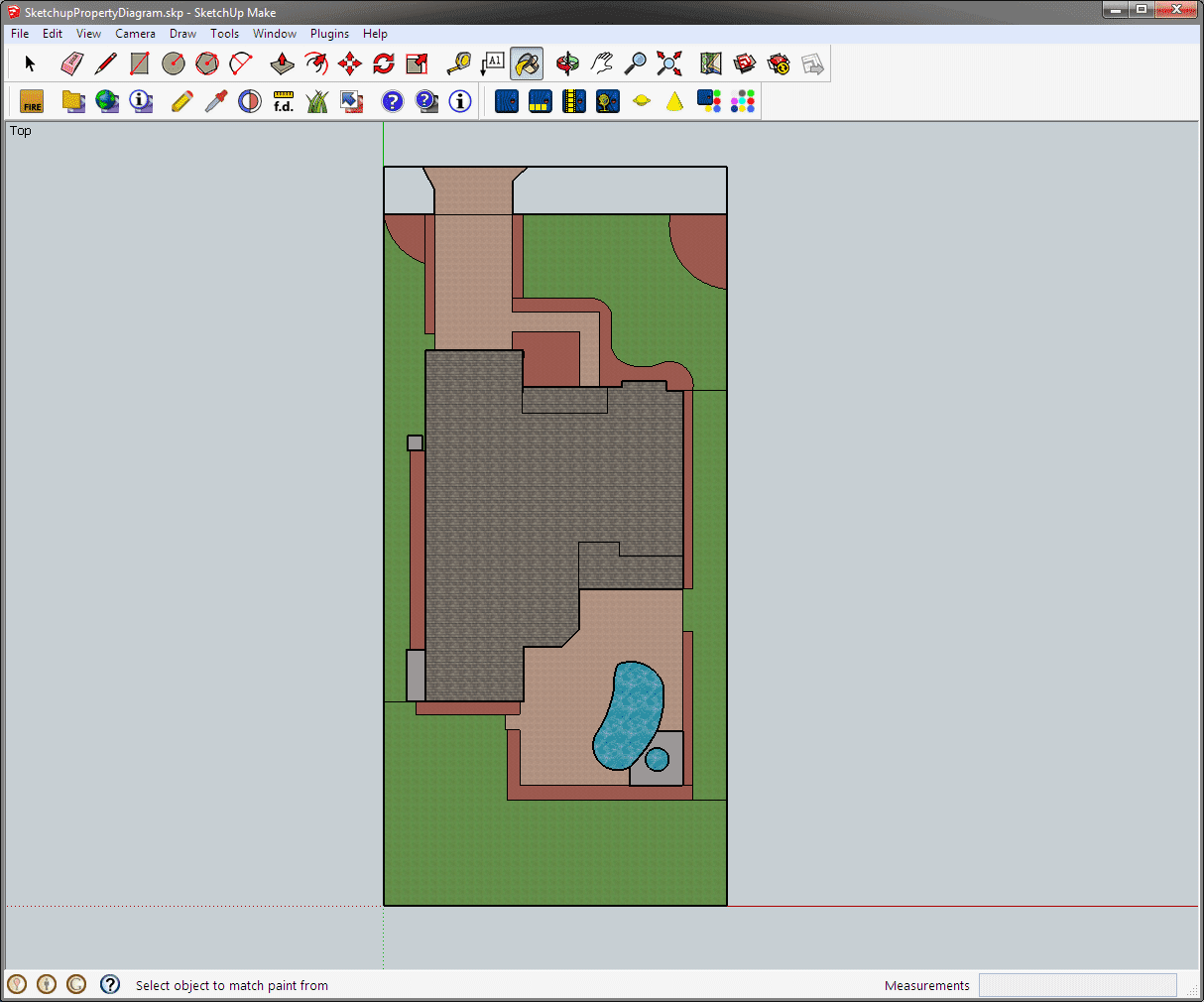 How To Draw A Landscape Plan With Sketchup