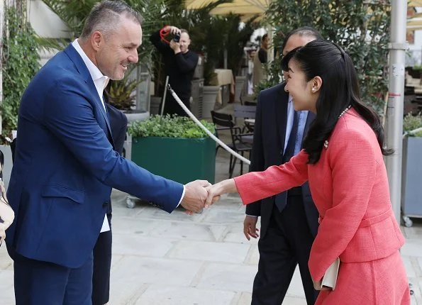 Princess Kako visited Sisi Museum at Schönbrunn Palace in Vienna