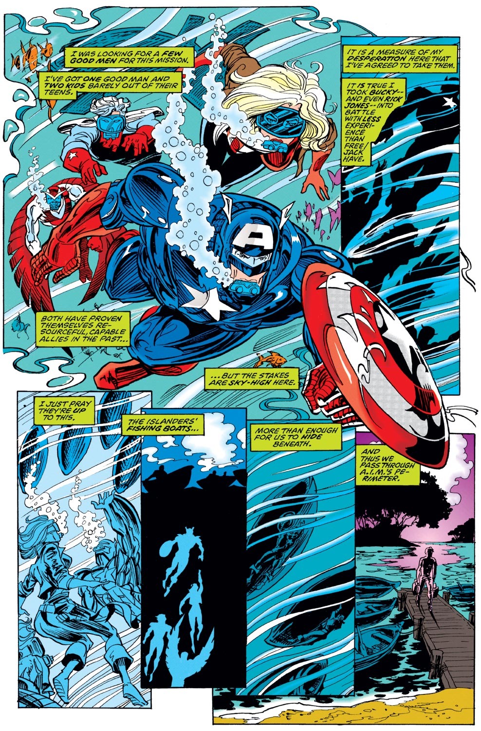 Read online Captain America (1968) comic -  Issue #440 - 12