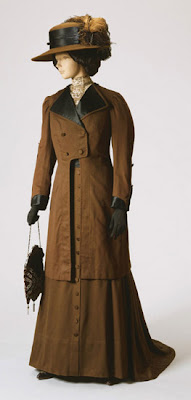Steampunk Inspiration in Browns and Creams from Gail Carriger