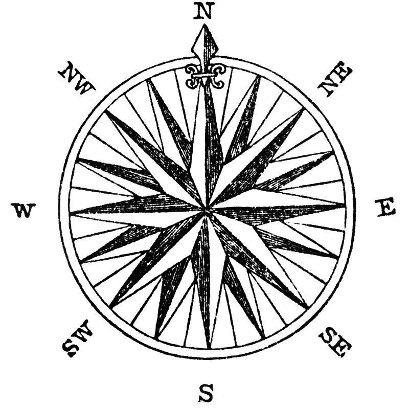 The Waving Flag Tabletop Weather Vane