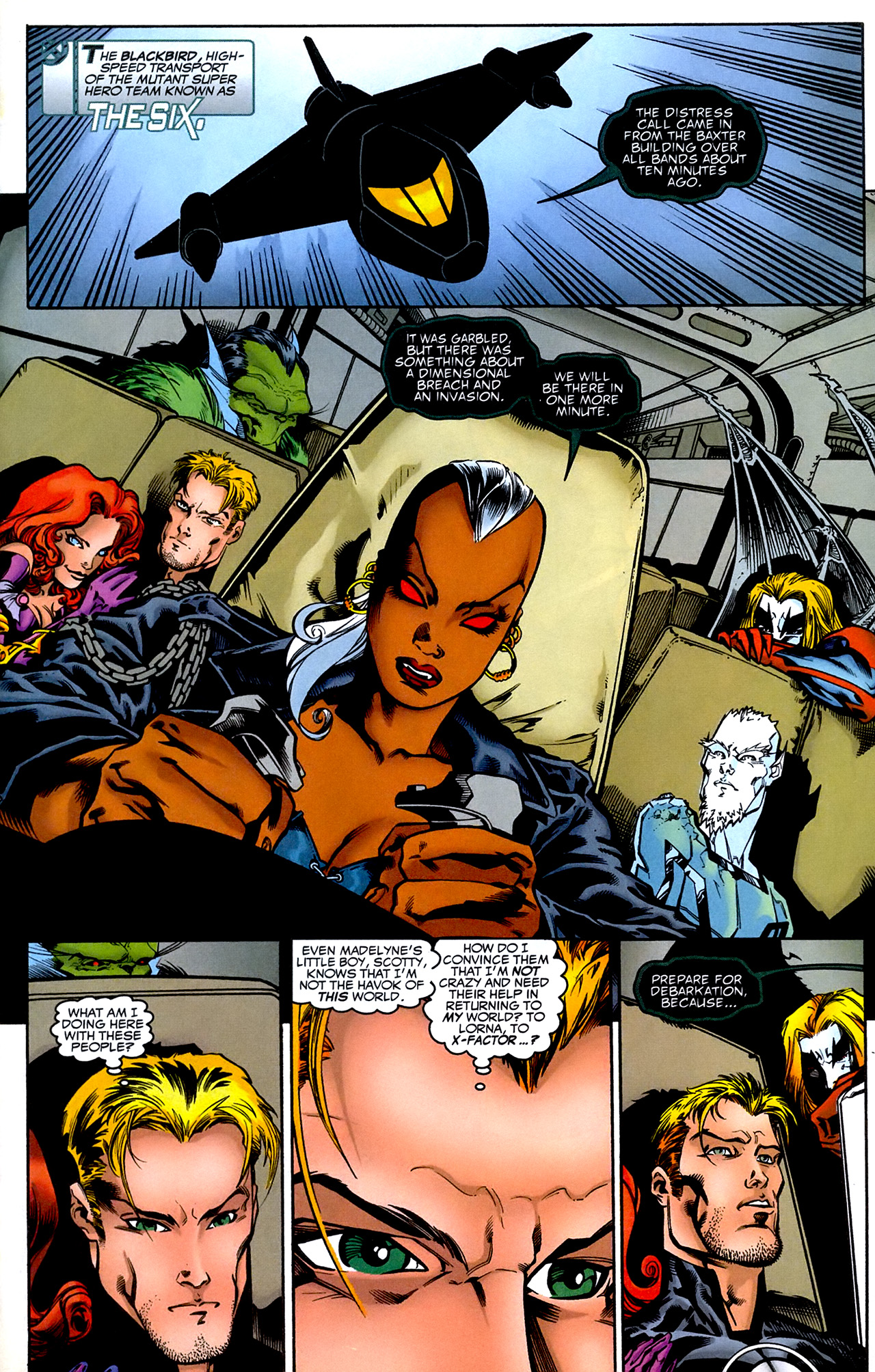 Read online Mutant X comic -  Issue #2 - 4