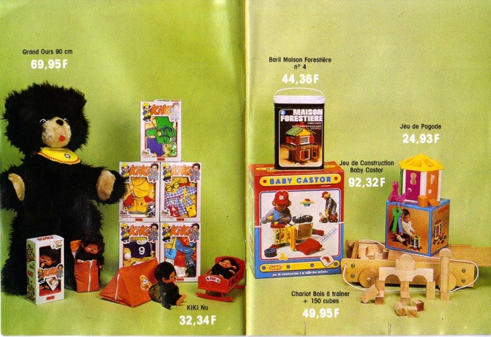SUPER SHOGUN: CATALOGUE DE JOUETS AUCHAN 1981