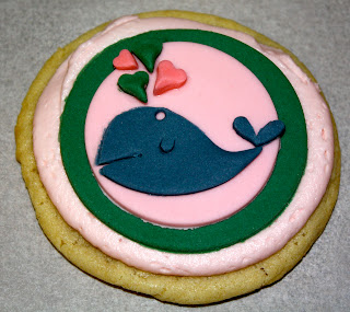 Bumble Cakes Baby Whale Sugar Cookies