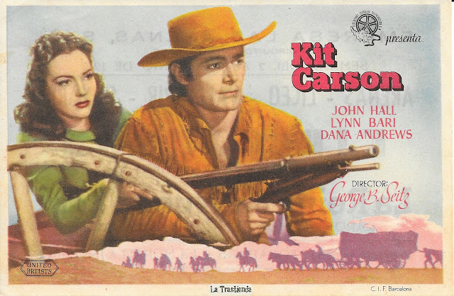 Kit Carson - Programa de Cine - Jon Hall - Lynn Bari