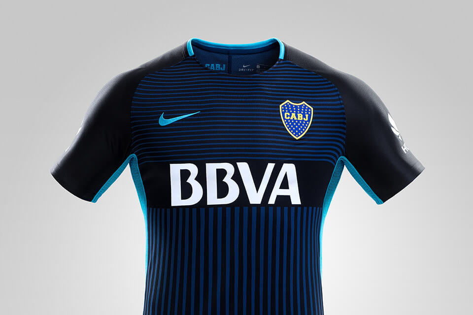 Stunning Boca Juniors 2017-18 Third Released Footy