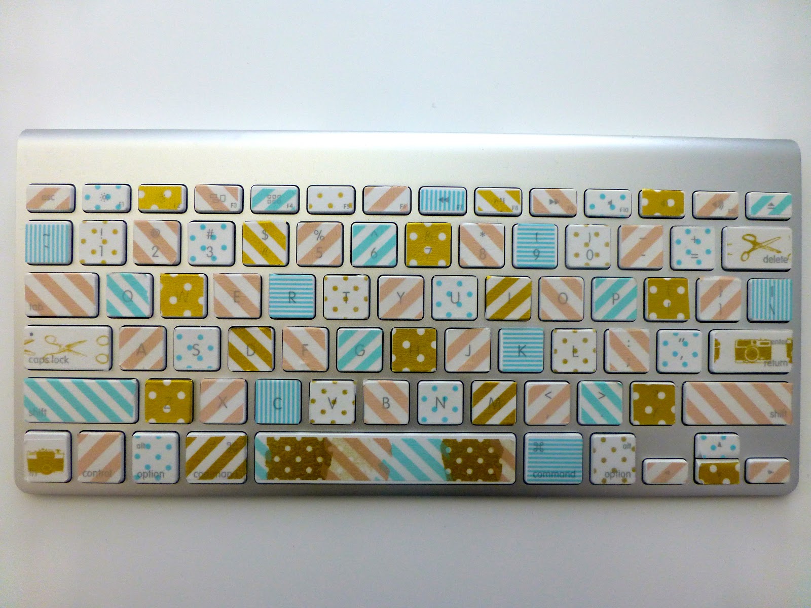 Twine and Tape Washi Tape Keyboard!