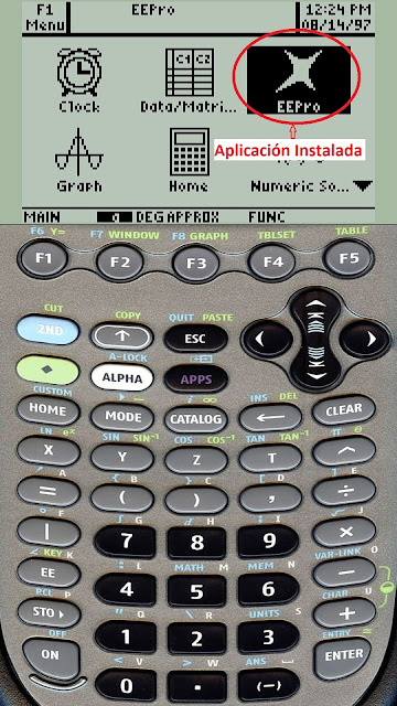 Emulador calculadora TI 89