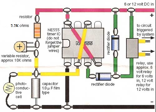 Photocell Sensor Circuit Diagram | Elec Eng World