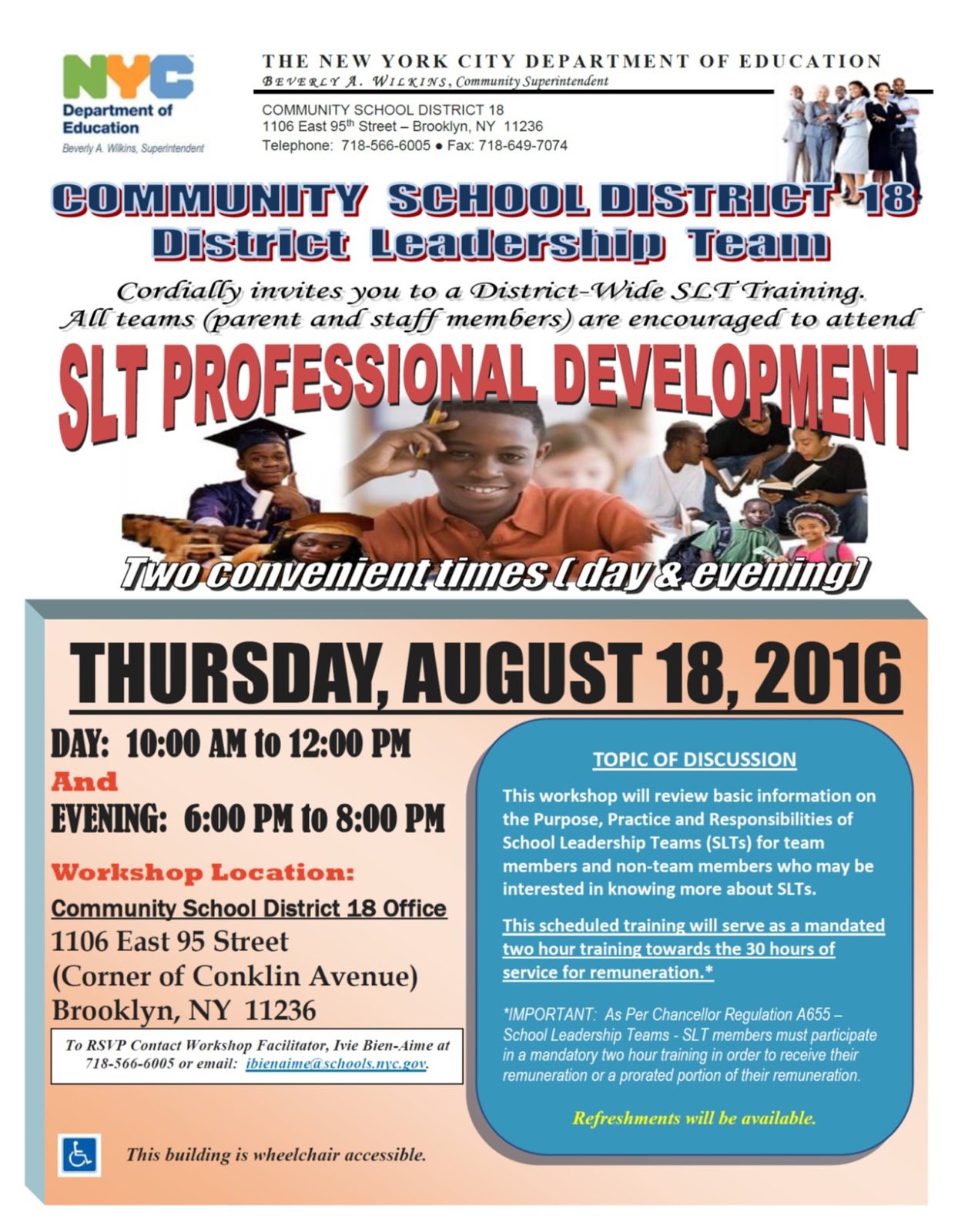 mandatory meeting flyer
