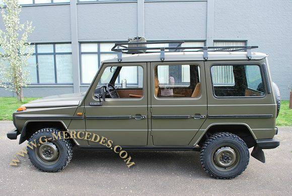 1982 Mercedes-Benz G-Class 300GD Military 4- door G-Wagon ...