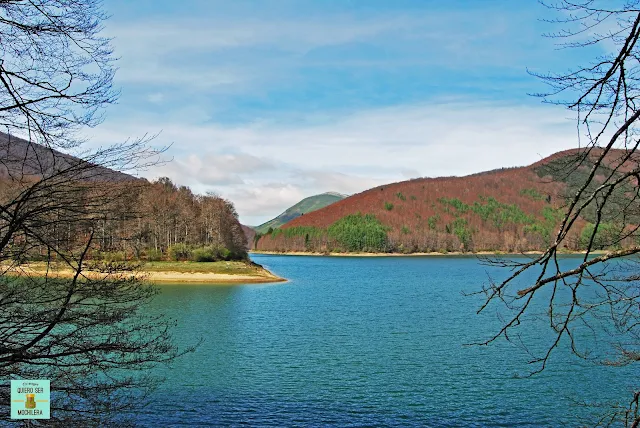 Embalse de Irabia en la Selva de Irati, Navarra