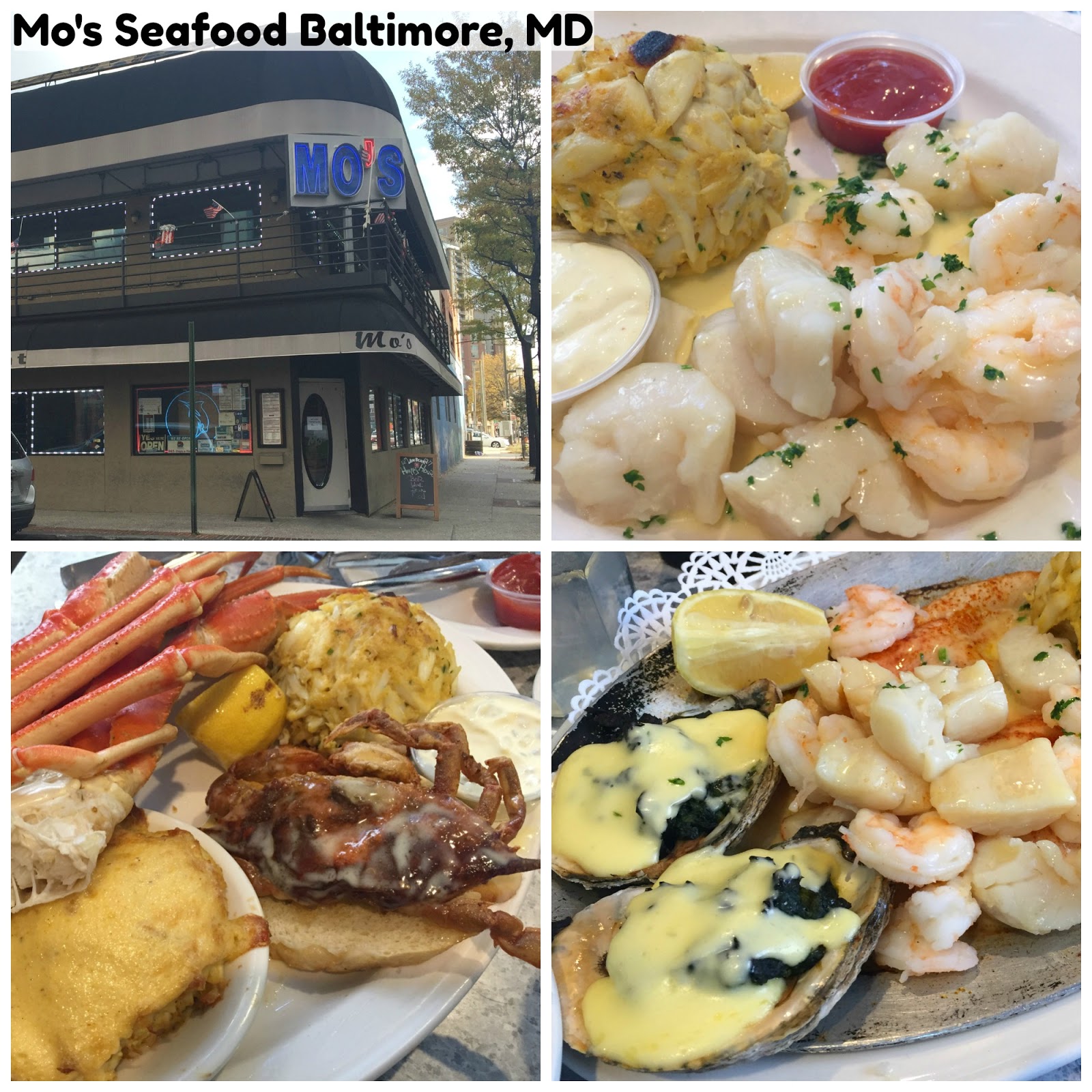 Restaurant Review Mo's Seafood in Inner Harbor Baltimore, Maryland