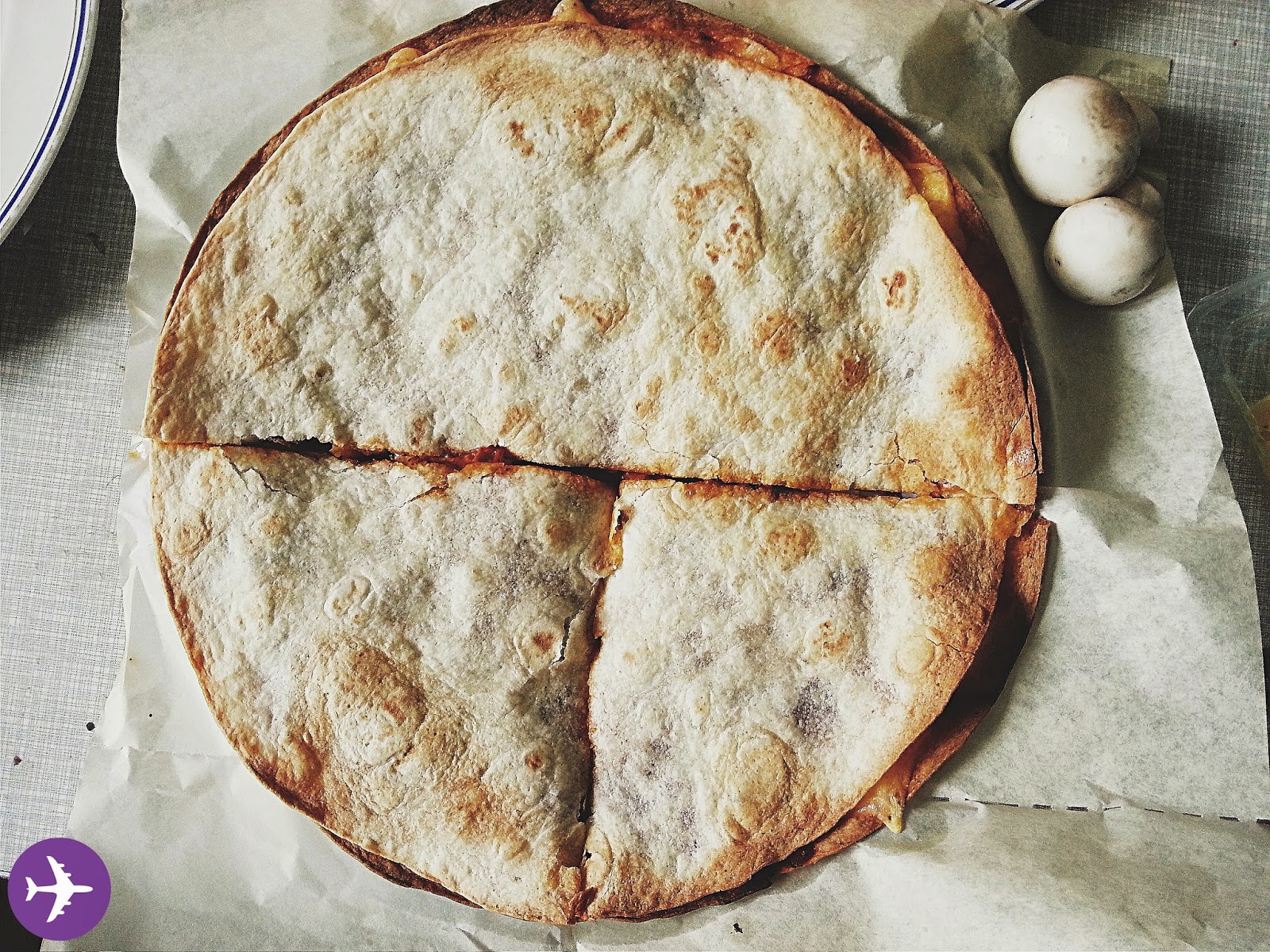 Pomidorowa Quesadilla Gringa Checkin kitchen