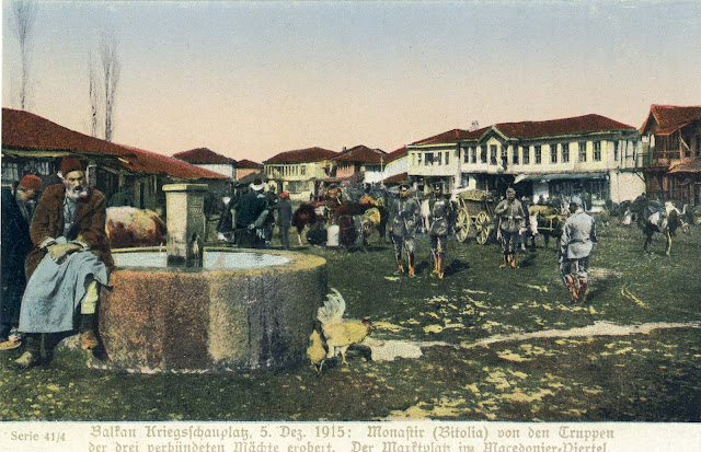 December 5, 1915. Wood Market - Postcard issued by Kriegshilfe Munich.