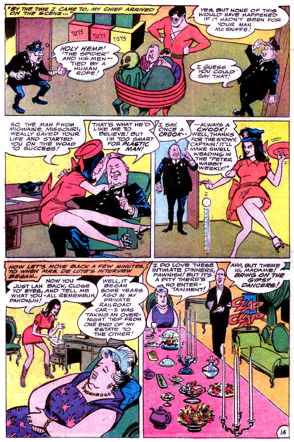 Read online Plastic Man (1966) comic -  Issue #2 - 15