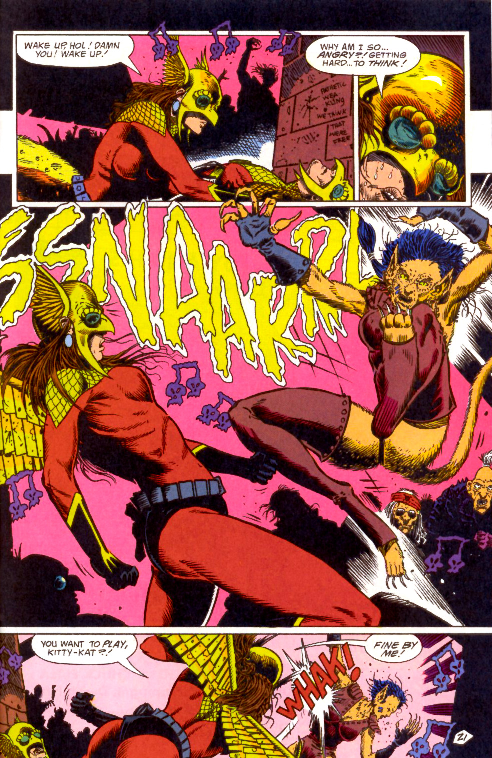Read online Hawkworld (1990) comic -  Issue #31 - 22