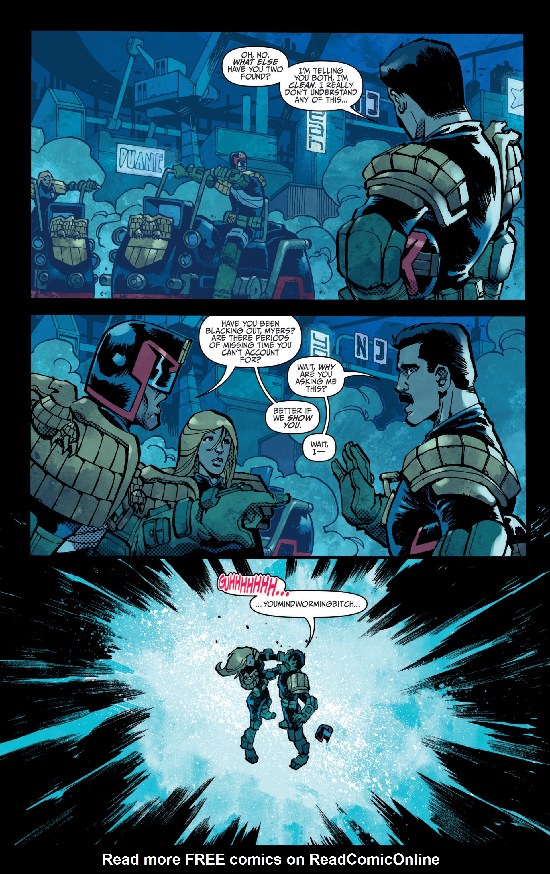 Read online Judge Dredd (2012) comic -  Issue #2 - 16