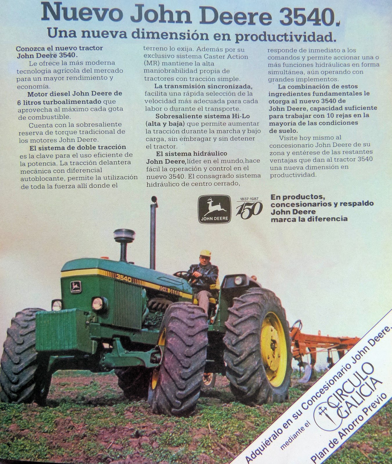 Pesados Argentinos John Deere 3540