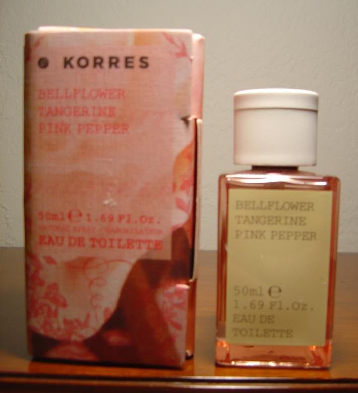 Korres Bellflower Tangerine Pink Pepper Eau de Toilette ReviewA