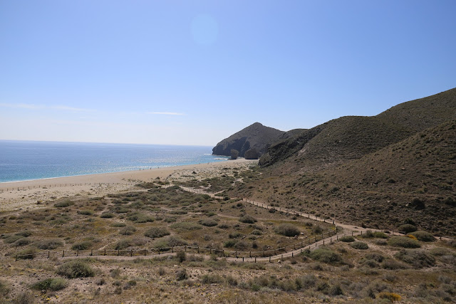 Playa de los Muertos desde el mirador