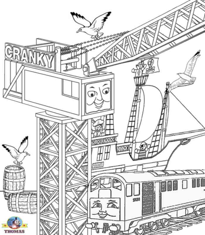 a day out with thomas coloring pages - photo #14