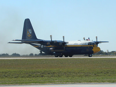 Randolph Air Force Base 2011 Air Show: U.S. Navy Blue Angels C-130 Fat Albert