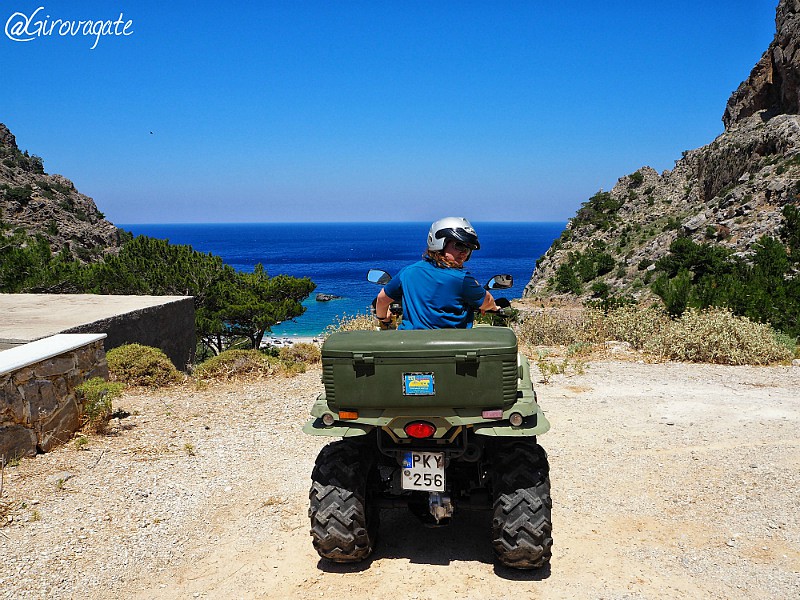 karpathos quad grecia