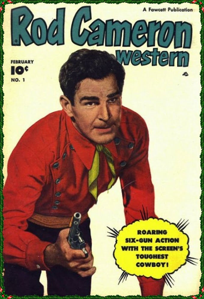 CAPAS DE GIBI  COVERS-FAWCETT-Rod-Cameron-Western