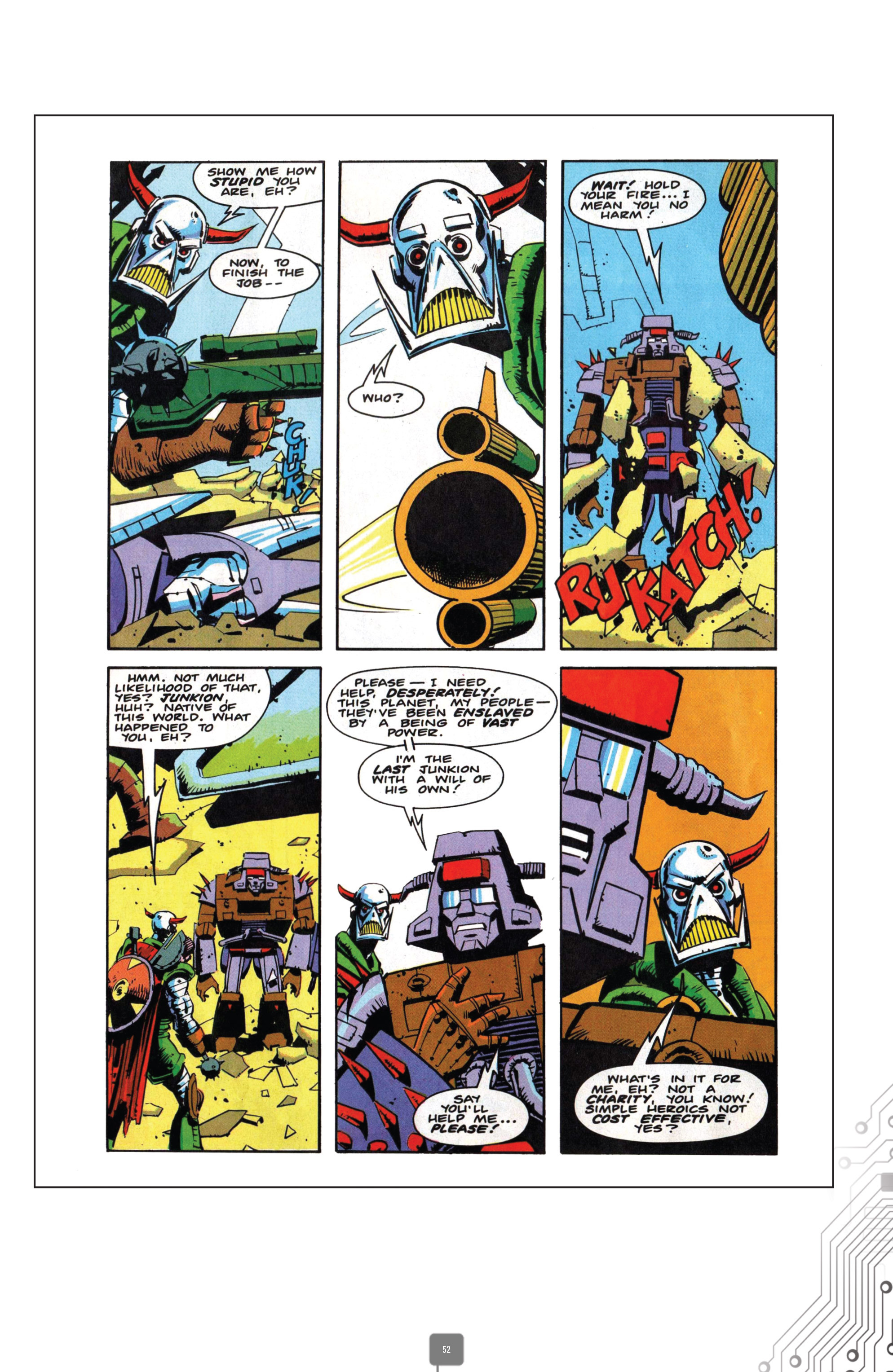 Read online The Transformers Classics UK comic - Issue # TPB 5 - 54