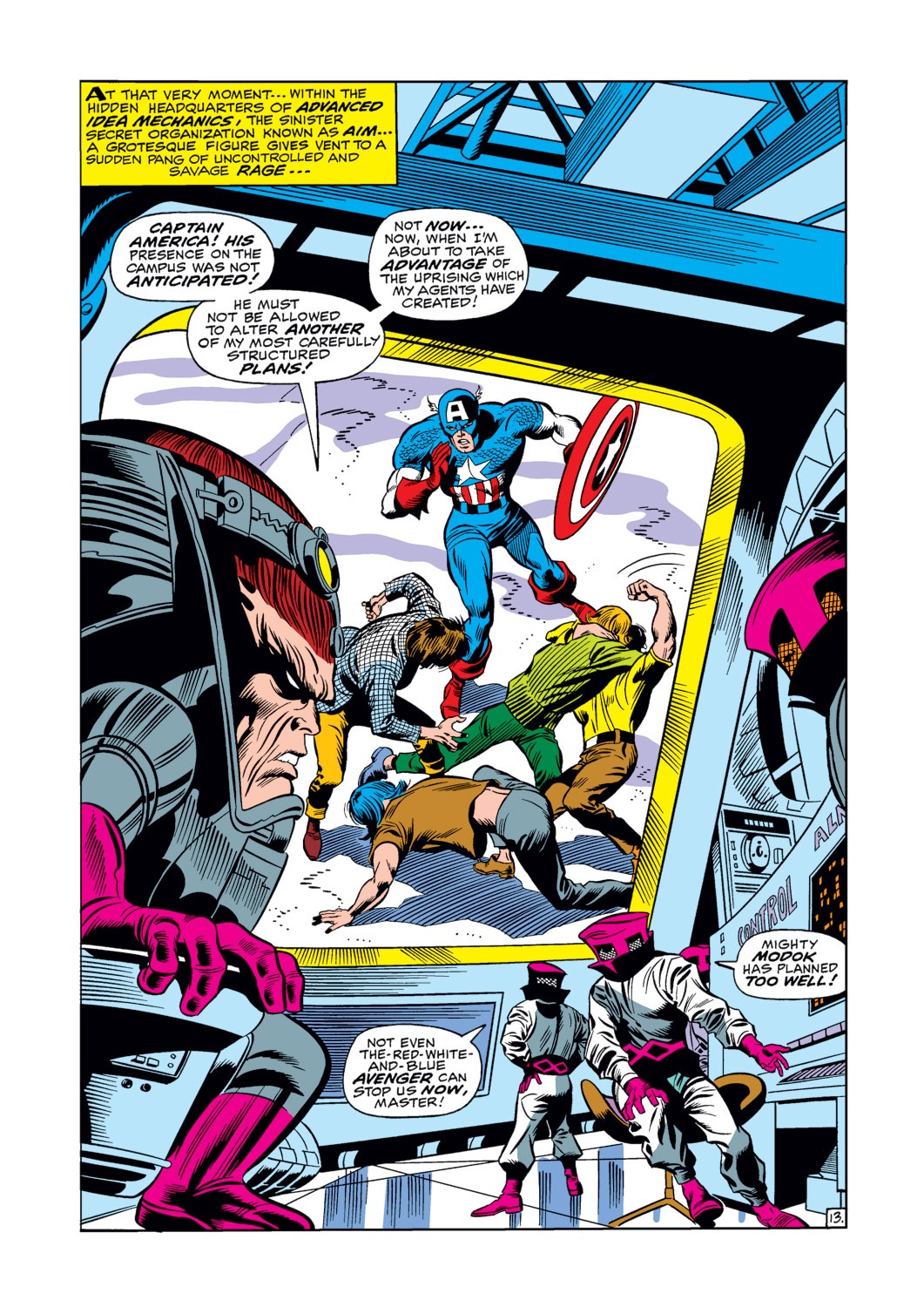Captain America (1968) Issue #120 #34 - English 14