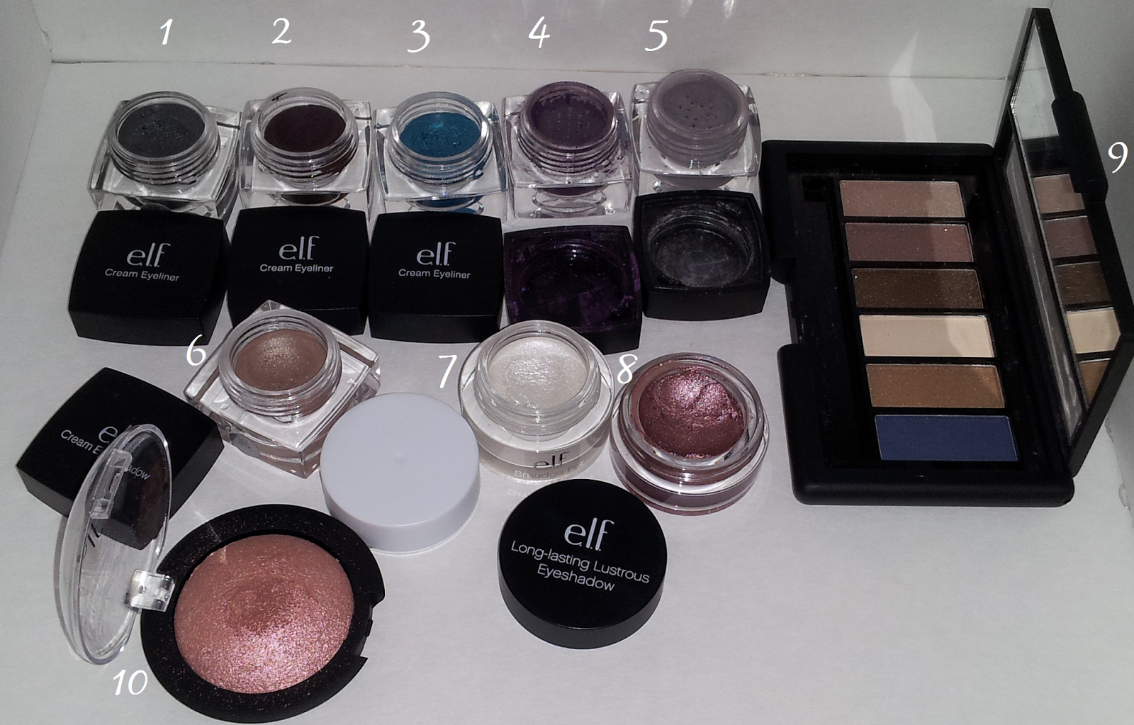 Lainamarie91 ELF Eyeshadow Reviews & Comparisons Overview
