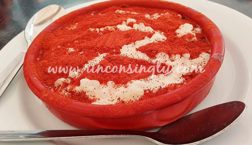 arroz con leche sin gluten en taberna cabildo