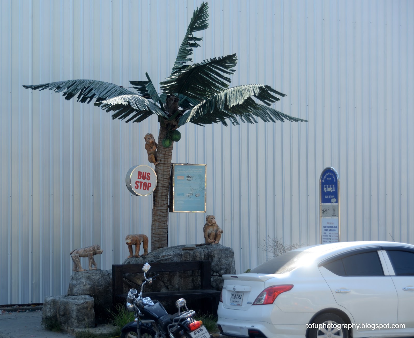 tofu-photography-monkey-themed-bus-stop-in-ao-nang-krabi-district
