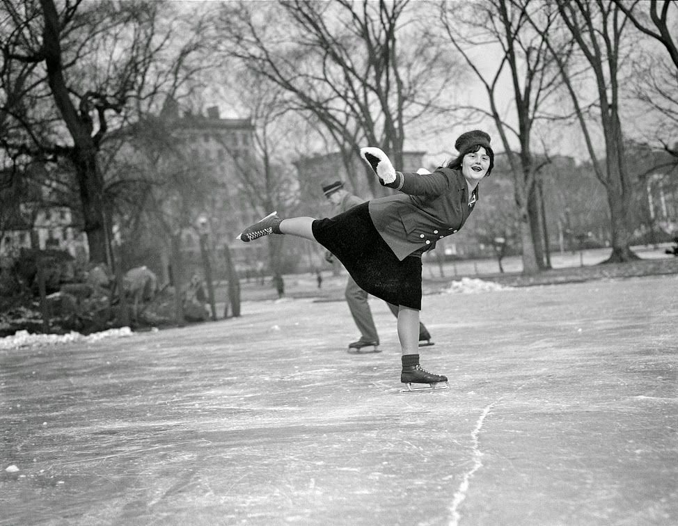 History in Photos Ice Skating