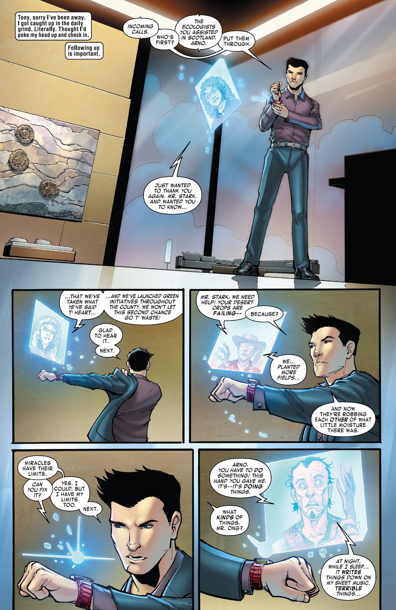 Read online Tony Stark: Iron Man comic -  Issue #5 - 18