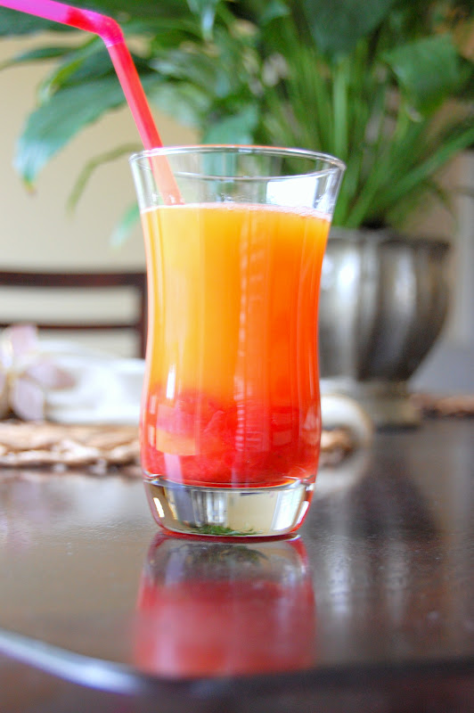 habibi Cookbook Strawberry Mango Juice