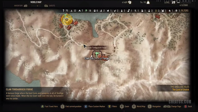 witcher 3 infinite food%2Blocation