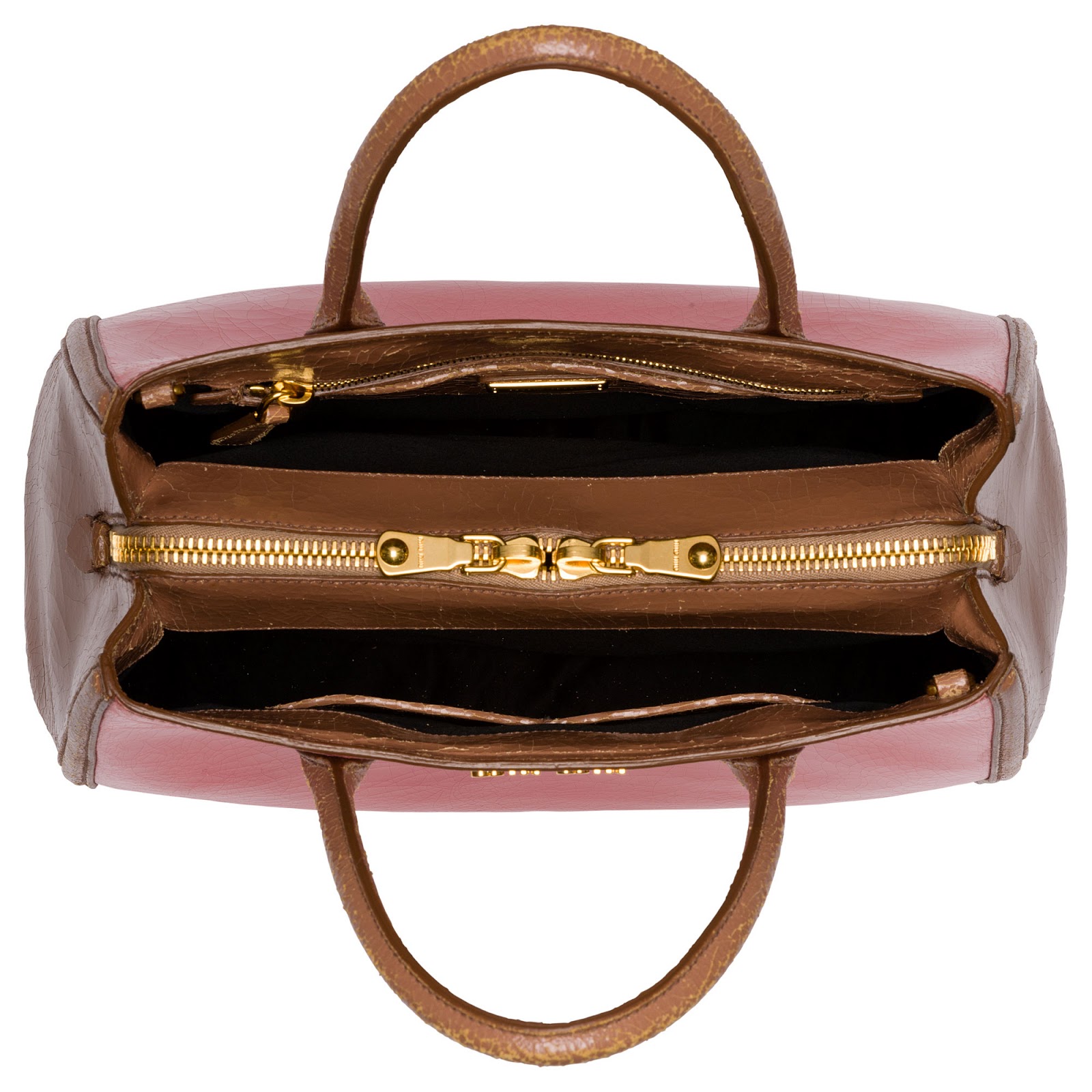 Neo LUXuries: MIU MIU Two-Toned Suede Calf Leather Top Handle Tote ...
