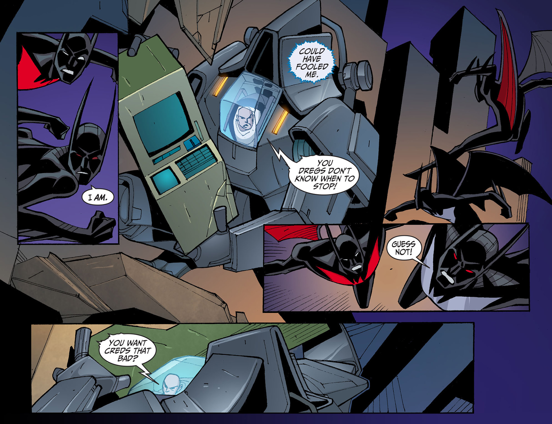 Read online Batman Beyond 2.0 comic -  Issue #32 - 5