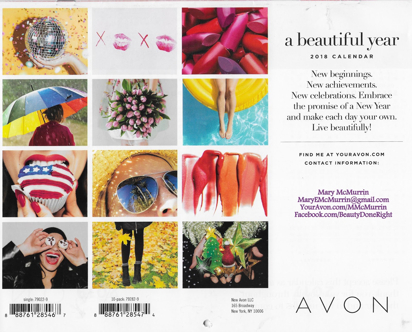 What's New For Avon Representatives 2018 Calendar