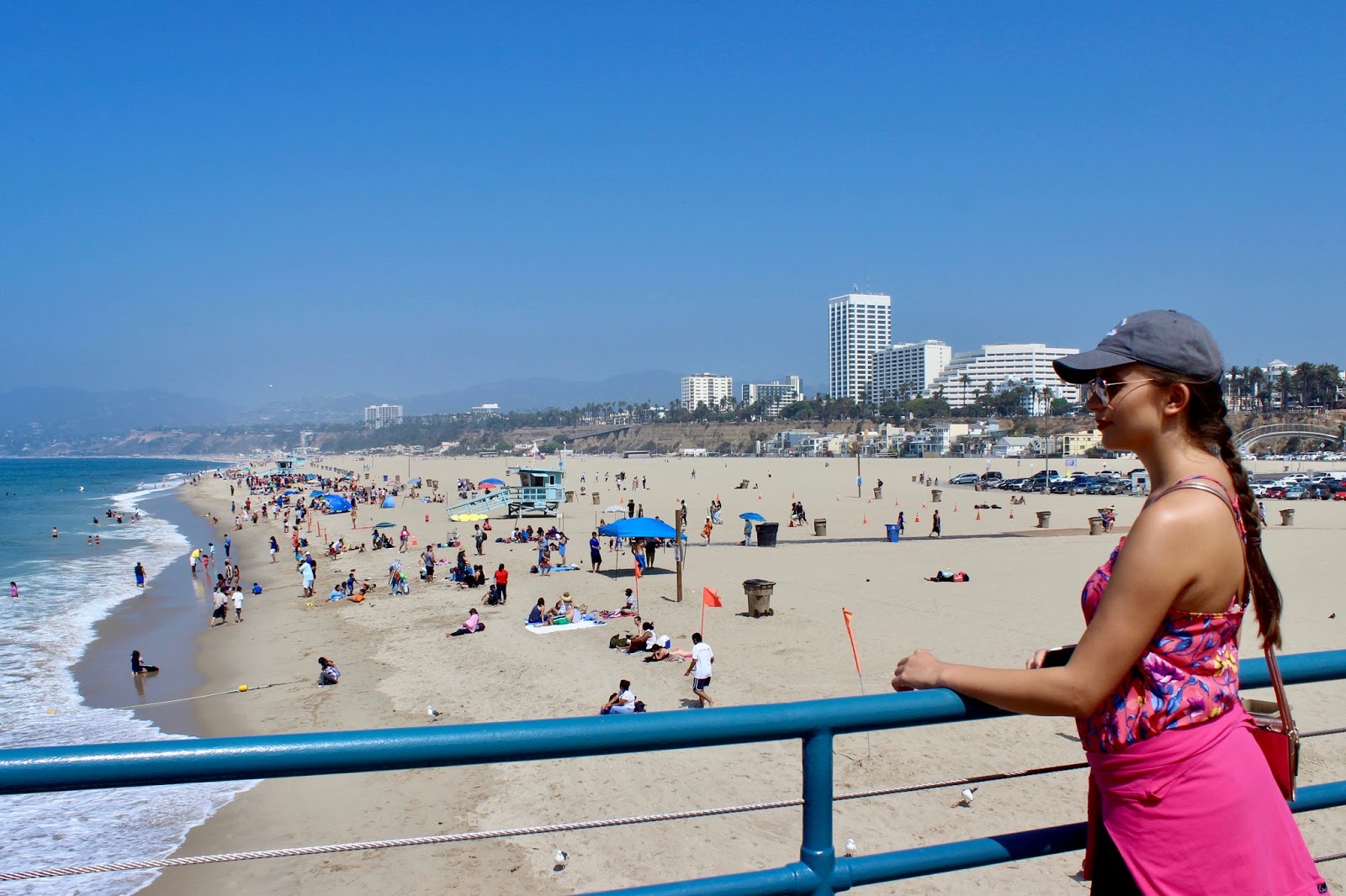 Los Angeles Venice Beach Santa Monica Pier