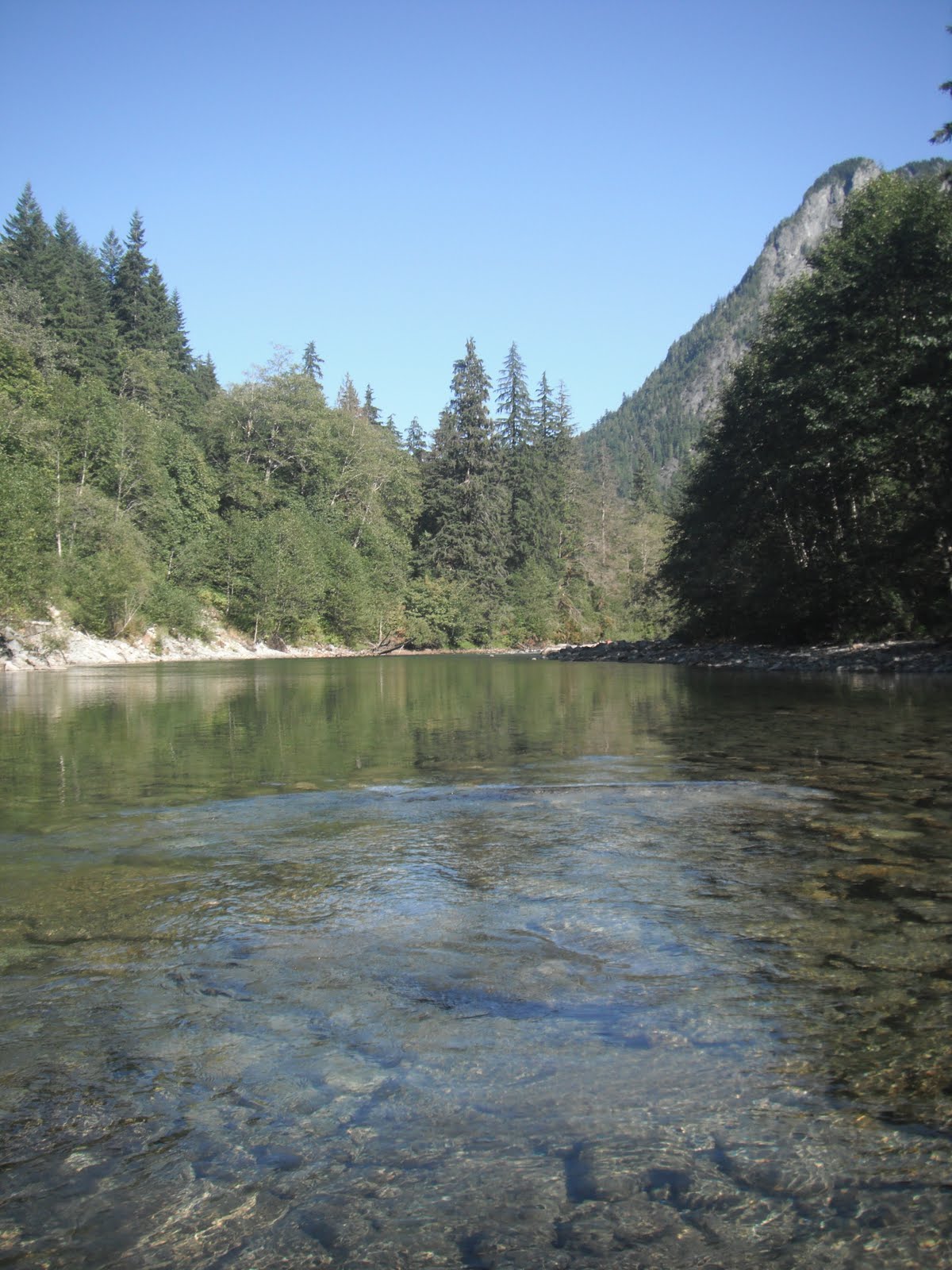 Where I have Fished Middle Fork Snoqualmie River, WA