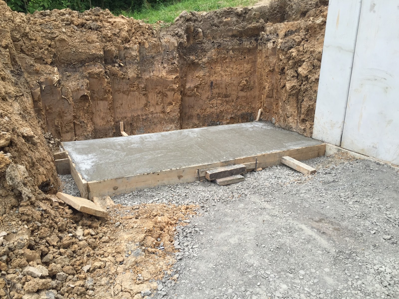 Katha & Julia bauen ein Haus :): Hangabsicherung - Teil 10