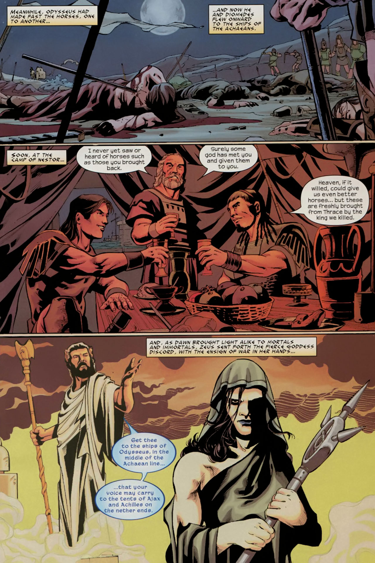 Read online The Iliad comic -  Issue #4 - 11