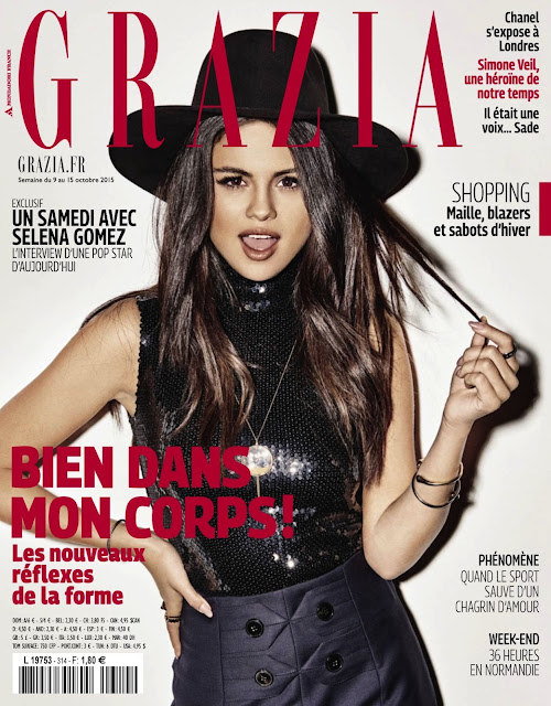 Actress, Singer @ Selena Gomez - Grazia France, October 2015 